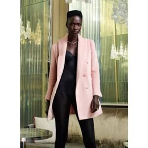 Frere women's fluffy pink coat